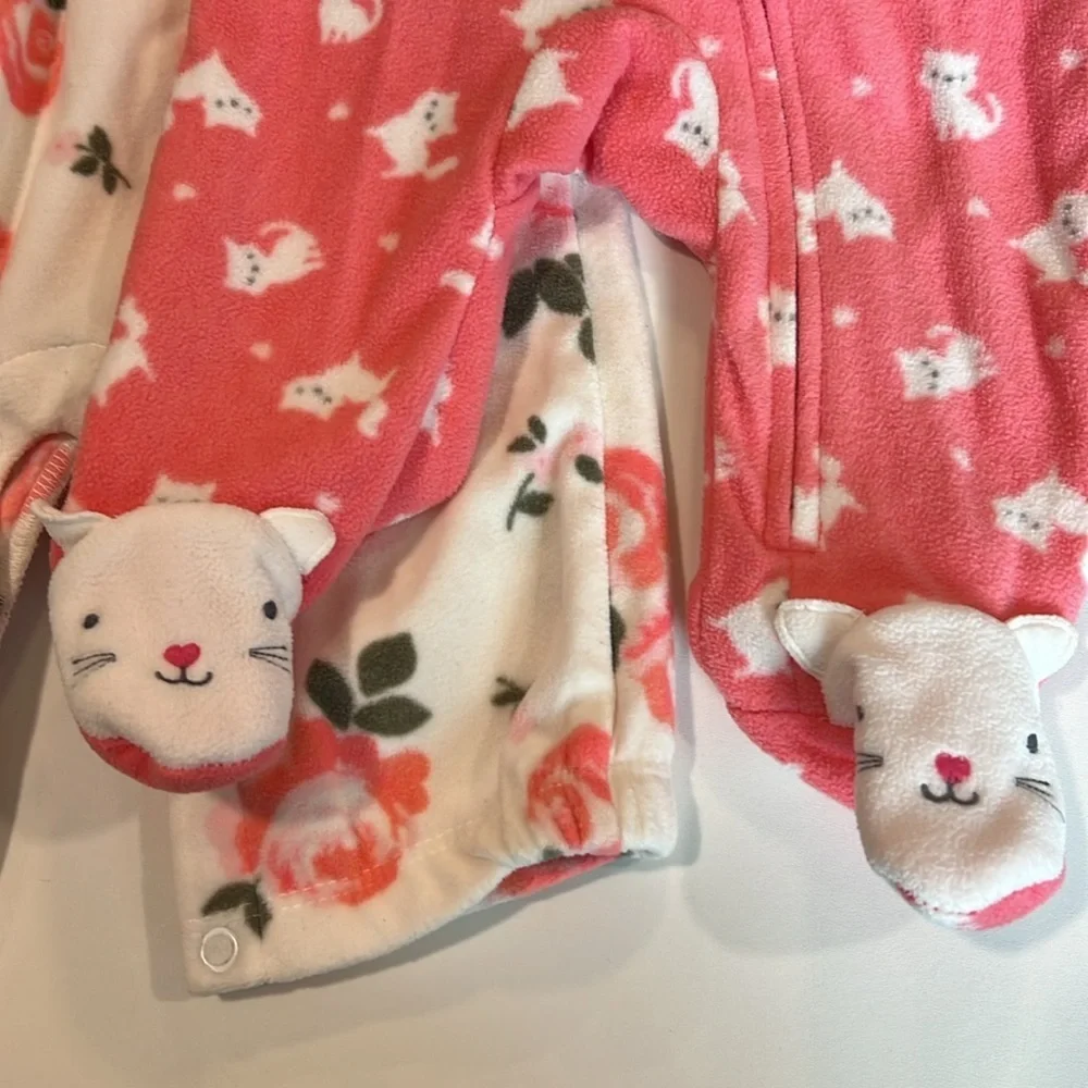 Carters - 3m‎ fleece onsies